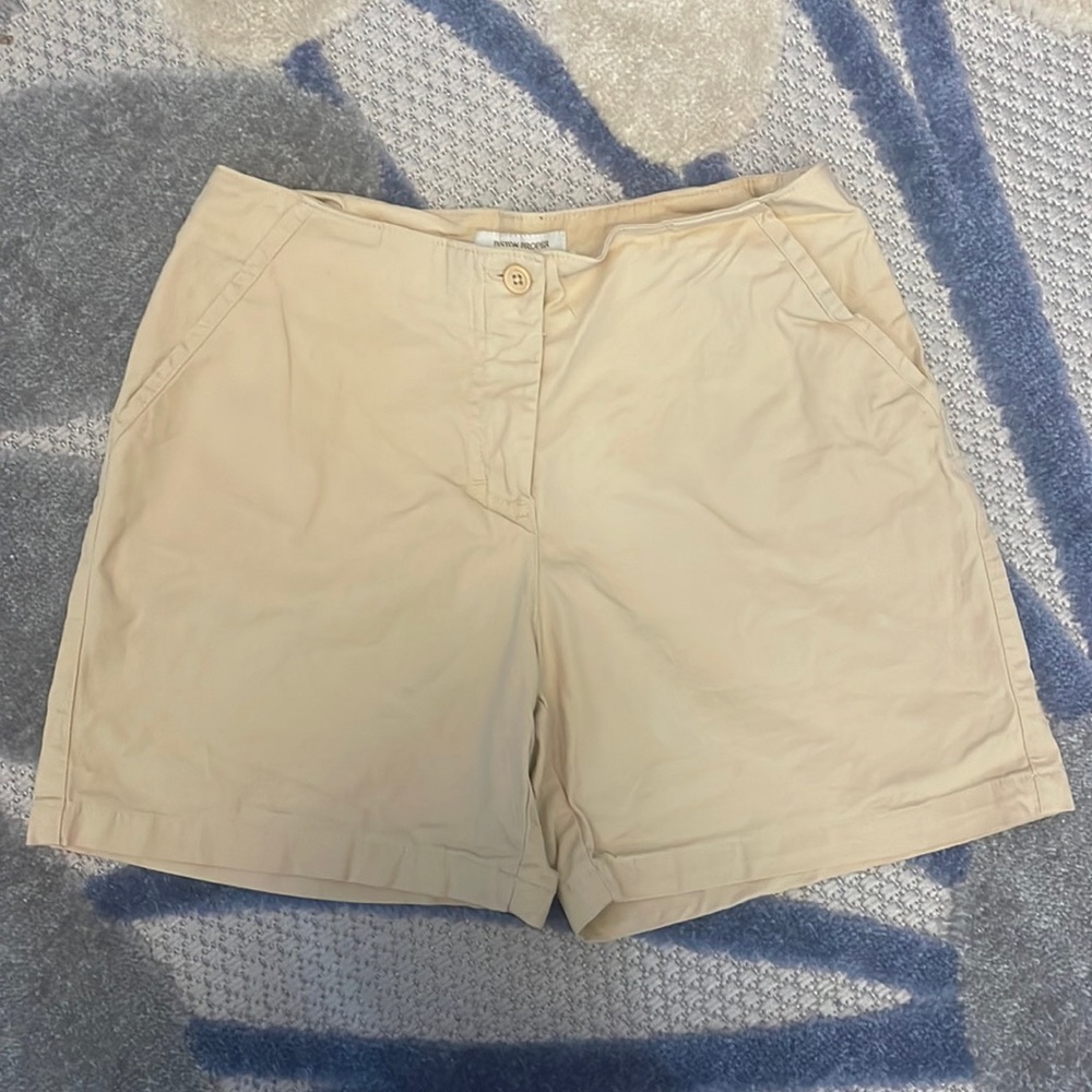 Women’s Boston Proper tan shorts size 2